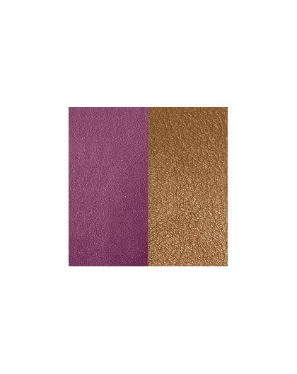 Cuir Georgettes 25mm Medium Violet/Brun