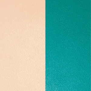 Cuir Les Georgettes 8mm Nude/Aquatic