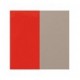 Cuir Georgettes 40mm Large Corail vernis/Taupe