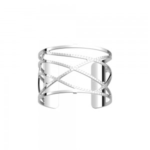 Bracelet Les Georgettes Dunes argenté 40mm