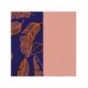 Cuir Georgettes 14mm Small Plumage/Rose clair