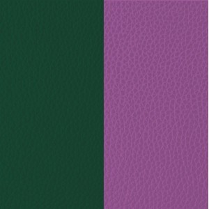 Cuir Les Georgettes 25mm serpentine/orchid