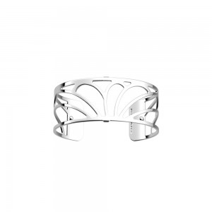 Bracelet Les Georgettes 25mm medium Rosée argenté