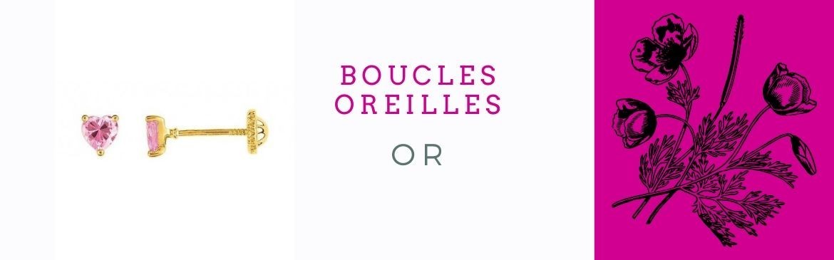 Boucles d'oreilles Or