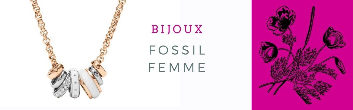 Bijoux Fossil Femme 